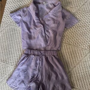 Purple nordstrom BP Two-Piece Set
